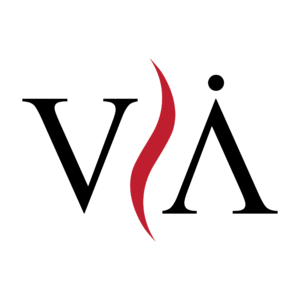 Via Aquaria logo du producteur de boîtes de luxe et de sacs en papier