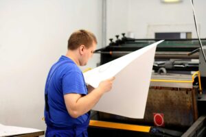 Production de boîtes en papier de luxe Via Aquaria, sacs en papier, classeurs à anneaux